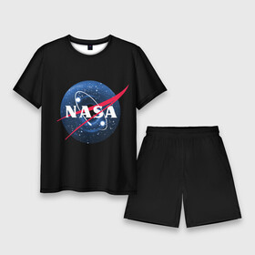 Мужской костюм с шортами 3D с принтом NASA Black Hole в Санкт-Петербурге,  |  | black hole | mars | nasa | space | stars | x | галактика | дыра | звезда | звезды | илон | космос | марс | маск | наса | черная | черная дыра