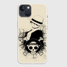 Чехол для iPhone 13 с принтом шляпа и череп One Piece в Санкт-Петербурге,  |  | anime | kaido | luffy | manga | one piece | theory | zoro | большой куш | ван | луффи | манга | манки д | мульт | пираты | пис | рыжий | сёнэн | сериал | шанкс