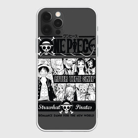 Чехол для iPhone 12 Pro с принтом Манга One Piece  в Санкт-Петербурге, силикон | область печати: задняя сторона чехла, без боковых панелей | anime | kaido | luffy | manga | one piece | theory | zoro | большой куш | ван | луффи | манга | манки д | мульт | пираты | пис | рыжий | сёнэн | сериал | шанкс