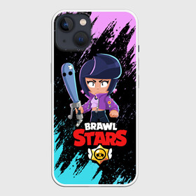 Чехол для iPhone 13 с принтом BRAWL STARS BIBI. в Санкт-Петербурге,  |  | bib | brawl stars | bull | colt | crow | leon | leon shark | moba | sally leon | shark | акула | берли | биби | бравл старс | ворон | жанр | игра | кольт | леон | леон акула | нита | спайк | шелли