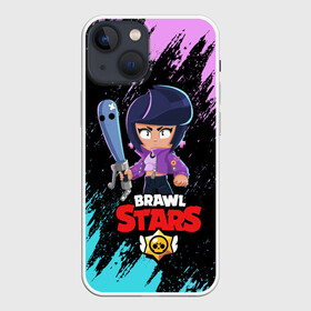 Чехол для iPhone 13 mini с принтом BRAWL STARS BIBI. в Санкт-Петербурге,  |  | bib | brawl stars | bull | colt | crow | leon | leon shark | moba | sally leon | shark | акула | берли | биби | бравл старс | ворон | жанр | игра | кольт | леон | леон акула | нита | спайк | шелли