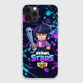 Чехол для iPhone 12 Pro Max с принтом BRAWL STARS BIBI в Санкт-Петербурге, Силикон |  | Тематика изображения на принте: bib | brawl stars | bull | colt | crow | leon | leon shark | moba | sally leon | shark | акула | берли | биби | бравл старс | ворон | жанр | игра | кольт | леон | леон акула | нита | спайк | шелли