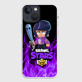 Чехол для iPhone 13 mini с принтом BRAWL STARS BIBI. в Санкт-Петербурге,  |  | bib | brawl stars | bull | colt | crow | leon | leon shark | moba | sally leon | shark | акула | берли | биби | бравл старс | ворон | жанр | игра | кольт | леон | леон акула | нита | спайк | шелли