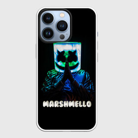 Чехол для iPhone 13 Pro с принтом Marshmello в Санкт-Петербурге,  |  | marshmello | диджей | клуб | клубная музыка | маршмеллоу | маршмэлло | маршмэллоу | музыка | электронная