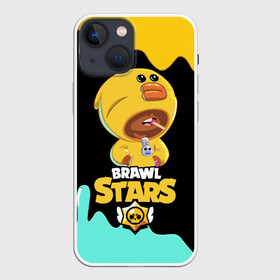 Чехол для iPhone 13 mini с принтом BRAWL STARS SALLY LEON. в Санкт-Петербурге,  |  | bib | brawl stars | bull | colt | crow | leon | leon shark | moba | sally leon | shark | акула | берли | биби | бравл старс | ворон | жанр | игра | кольт | леон | леон акула | нита | спайк | шелли