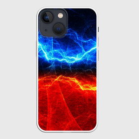 Чехол для iPhone 13 mini с принтом Лёд и огонь в Санкт-Петербурге,  |  | fire | texture | абстракция | граффити | краски | лед | линии | огонь | огонь и лед | текстура | уличный стиль | яркая