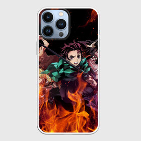 Чехол для iPhone 13 Pro Max с принтом Kimetsu no Yaiba в огне в Санкт-Петербурге,  |  | Тематика изображения на принте: demon slayer | demon slayer: kimetsu no yaiba | kimetsu | kimetsu no yaiba | nezuko | slayer | tanjiro | клинок рассекающий демонов | незуко | танджиро | шинобу кочо