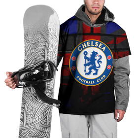 Накидка на куртку 3D с принтом Chelsea в Санкт-Петербурге, 100% полиэстер |  | chelsea | англия | футбол | челси