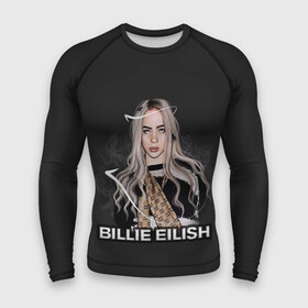 Мужской рашгард 3D с принтом BILLIE EILISH в Санкт-Петербурге,  |  | ayelish | bad guy | bellyache | bilie eilish | bilie elish | billie | billie eilish | eilish | electronic | elish | music | били айлиш | билли айлиш | эйлиш | элиш