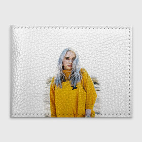 Обложка для студенческого билета с принтом BILLIE EILISH в Санкт-Петербурге, натуральная кожа | Размер: 11*8 см; Печать на всей внешней стороне | ayelish | bad guy | bellyache | bilie eilish | bilie elish | billie | billie eilish | eilish | electronic | elish | music | били айлиш | билли айлиш | эйлиш | элиш