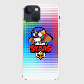 Чехол для iPhone 13 mini с принтом BRAWL STARS EL PRIMO в Санкт-Петербурге,  |  | bibi | brawl stars | brock | bull | crow | dinomike | el primo | leon | mobile game | nita | poko | ricochet | stars | tara | бравл старс | ворон | леон | мобильные игры