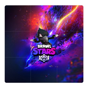 Магнитный плакат 3Х3 с принтом BRAWL STARS CROW в Санкт-Петербурге, Полимерный материал с магнитным слоем | 9 деталей размером 9*9 см | bibi | brawl stars | brock | bull | crow | dinomike | el primo | leon | mobile game | nita | poko | ricochet | stars | tara | бравл старс | ворон | леон | мобильные игры