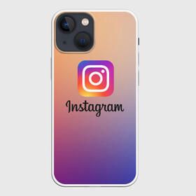 Чехол для iPhone 13 mini с принтом ИНСТАГРАМ в Санкт-Петербурге,  |  | insta | instagram | instagramm | social | видео | инста | инстаграм | инстаграмм | приложение | социальная сеть | фото