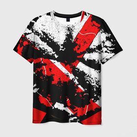 Мужская футболка 3D с принтом DARK SIDE1 0 в Санкт-Петербурге, 100% полиэфир | прямой крой, круглый вырез горловины, длина до линии бедер | абстракция | авторские | аниме | девушкам | дизайн | идеи для подарков | кино | манга | мода | мужчинам | музыка | новинка | новый год | подарок | стиль | тело | футболка
