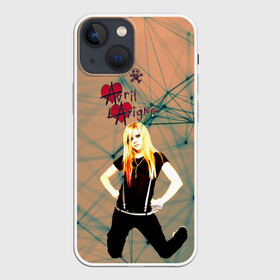 Чехол для iPhone 13 mini с принтом Avril Lavigne в Санкт-Петербурге,  |  | Тематика изображения на принте: avril lavigne | аврил лавин | блондиника | музыка | рок