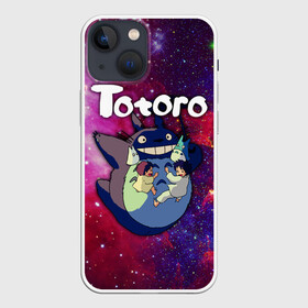 Чехол для iPhone 13 mini с принтом Totoro в Санкт-Петербурге,  |  | japan | my neighbor totoro | neighbor totoro | totoro | мой сосед тоторо | сосед тоторо | тоторо | япония