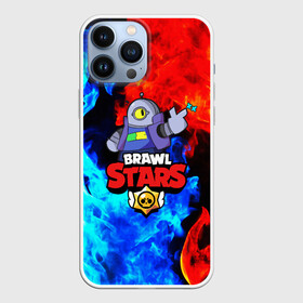 Чехол для iPhone 13 Pro Max с принтом BRAWL STARS RICOCHET в Санкт-Петербурге,  |  | Тематика изображения на принте: bibi | brawl stars | brock | bull | crow | dinomike | el primo | leon | mobile game | nita | poko | ricochet | stars | tara | бравл старс | ворон | леон | мобильные игры