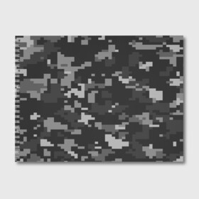 Альбом для рисования с принтом Пиксельный камуфляж в Санкт-Петербурге, 100% бумага
 | матовая бумага, плотность 200 мг. | военный камуфляж | камуфляж | комуфляж | пиксели | пиксель | пиксельный камуфляж