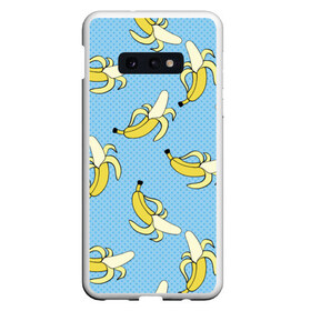 Чехол для Samsung S10E с принтом Banana art в Санкт-Петербурге, Силикон | Область печати: задняя сторона чехла, без боковых панелей | Тематика изображения на принте: banana | pop art | банан | бананы | поп арт