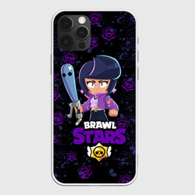 Чехол для iPhone 12 Pro Max с принтом BRAWL STARS BIBI в Санкт-Петербурге, Силикон |  | Тематика изображения на принте: bib | brawl stars | colt | crow | el brown | leon | leon shark | max | moba | sally leon | shark | акула | берли | биби | бравл старс | браун | ворон | жанр | игра | кольт | леон | леон акула | макс | нита | шелли