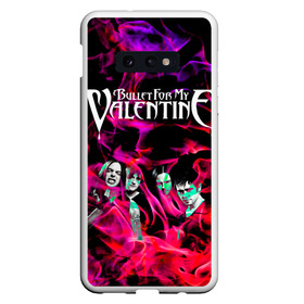 Чехол для Samsung S10E с принтом Bullet For My Valentine в Санкт-Петербурге, Силикон | Область печати: задняя сторона чехла, без боковых панелей | Тематика изображения на принте: bullet for my valentine | булет | металл | музыка | пуля для моей возлюбленной | рок