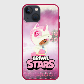 Чехол для iPhone 13 mini с принтом Leon Unicorn Brawl Stars в Санкт-Петербурге,  |  | brawl | brawl st | brawl stars | colt | game | leon | mobo | poco | shelly | stars | unicorn | бравл | динамайк | единорог | игра | игры | кольт | леон | лого | мобильные игры | надпись | поко | старс | шелли