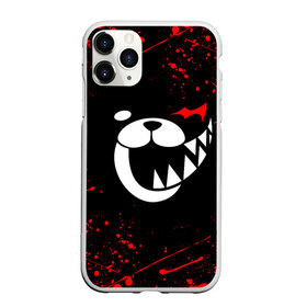 Чехол для iPhone 11 Pro матовый с принтом MONOKUMA в Санкт-Петербурге, Силикон |  | anime | bear | black  white | danganronpa | kurokuma | monodam | monokuma | monomi | monotaro | rabbit | school | shirokuma | аниме | главарь | мoноми | монокума | черно белый | школа