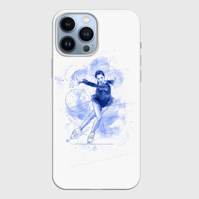 Чехол для iPhone 13 Pro Max с принтом Фигурное катание в Санкт-Петербурге,  |  | Тематика изображения на принте: figure skating | коньки | конькобежный спорт | фигурное катание