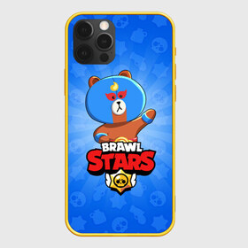 Чехол для iPhone 12 Pro Max с принтом BRAWL STARS EL BROWN в Санкт-Петербурге, Силикон |  | Тематика изображения на принте: bibi | brawl stars | crow | el brown | leon | leon shark | sally leon | shark | stars | акула | биби | ворон | леон