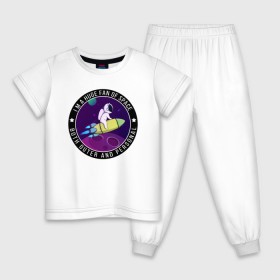 Детская пижама хлопок с принтом Space в Санкт-Петербурге, 100% хлопок |  брюки и футболка прямого кроя, без карманов, на брюках мягкая резинка на поясе и по низу штанин
 | nasa | science | астронавт | астрономия | венера | земля | космонавт | космос | наука | научный | планеты | юпитер