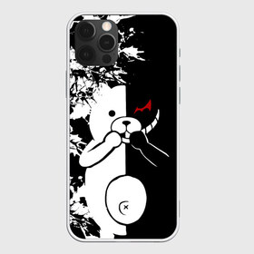 Чехол для iPhone 12 Pro Max с принтом monokuma в Санкт-Петербурге, Силикон |  | danganronpa | monokuma | trigger happy havoc | аниме | игрушка | манга | медведь | монокума | монохром | мягкая игрушка робот | робот