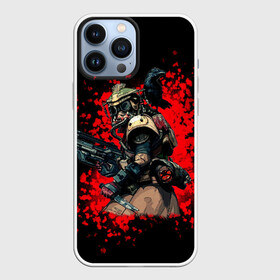 Чехол для iPhone 13 Pro Max с принтом Bloodhound 3D (Black) в Санкт-Петербурге,  |  | Тематика изображения на принте: action | apex | apex legends | blood | bloodhound | cyber | dark | ea | electrinic arts | legends | апекс | апекс легенд | арех | игры | киберспорт | кровь | следопыт | техноследопыт | экшн | экшон