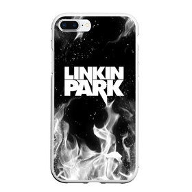 Чехол для iPhone 7Plus/8 Plus матовый с принтом LINKIN PARK в Санкт-Петербурге, Силикон | Область печати: задняя сторона чехла, без боковых панелей | chester bennington | linkin park | mike shinoda | линкин парк