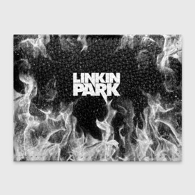 Обложка для студенческого билета с принтом LINKIN PARK в Санкт-Петербурге, натуральная кожа | Размер: 11*8 см; Печать на всей внешней стороне | chester bennington | linkin park | mike shinoda | линкин парк