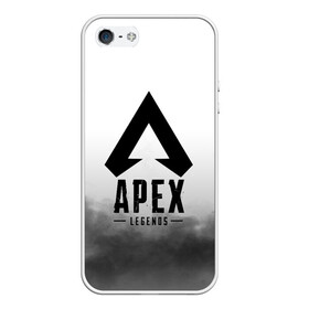 Чехол для iPhone 5/5S матовый с принтом APEX LEGENDS в Санкт-Петербурге, Силикон | Область печати: задняя сторона чехла, без боковых панелей | apex | apex legends | battle | battle royal | bloodhound | titanfall | wraith | апекс | апекс легендс | батл рояль | битва | война | каустик | королевская битва