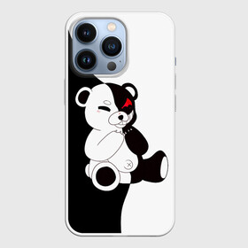 Чехол для iPhone 13 Pro с принтом MONOKUMA сидит в Санкт-Петербурге,  |  | danganronpa | eye | monokuma | аватар | антагонист | глаз | игрушка | медведь | монокума | мягкая | панда | робот