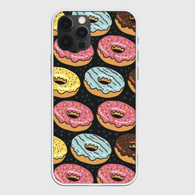 Чехол для iPhone 12 Pro Max с принтом Сладкоежка в Санкт-Петербурге, Силикон |  | Тематика изображения на принте: еда | пончик | пончики | сладкое | сладкоежка | сладкоежкам