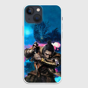 Чехол для iPhone 13 mini с принтом Sekiro Shadows Die Twice в Санкт-Петербурге,  |  | darksoul | die | sakura | samurai | sekiro | sempai | sensei | shadows | twice | самурай | семпай | чекиро