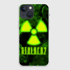 Чехол для iPhone 13 mini с принтом S.T.A.L.K.E.R. 2 в Санкт-Петербурге,  |  | chernobyl | pripyat | s.t.a.l.k.e.r. 2 | shadow of chernobyl | stalker | stalker 2 | воля | меченый | припять | свобода | свобода воля | сталкер | сталкер 2 | тени чернобыля | чернобыль