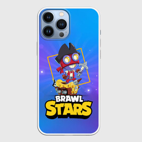 Чехол для iPhone 13 Pro Max с принтом Brawl Stars. Carl в Санкт-Петербурге,  |  | Тематика изображения на принте: bo | brawl | brock | bull | colt | dynamike | elprimo | jessie | leon | moba | nita | shelly | stars | бо | брок | булл | джесси | динамайк | кольт | леон | нита | шелли | эльпримо