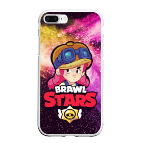 Чехол для iPhone 7Plus/8 Plus матовый с принтом Brawl Stars - Jessie в Санкт-Петербурге, Силикон | Область печати: задняя сторона чехла, без боковых панелей | 