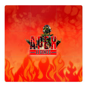 Магнитный плакат 3Х3 с принтом Apex Legends в Санкт-Петербурге, Полимерный материал с магнитным слоем | 9 деталей размером 9*9 см | apex | game | legends | titanfall | апекс | апекс легендс | игра | легендс | шутер