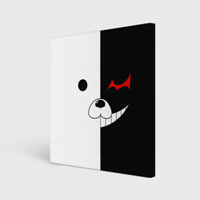 Холст квадратный с принтом Monokuma в Санкт-Петербурге, 100% ПВХ |  | anime | character | dangan ronpa | kawai | manga | аниме | анимэ | глаз | данганронпа | двухцветная | директор | злодей | из | изображение | кавай | крутой | лицо | манга | медведь | милый | мишка | на груди | необычный | нос