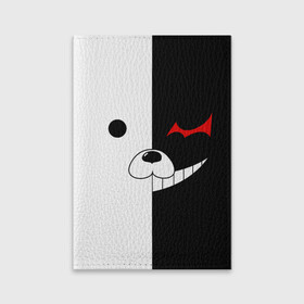 Обложка для паспорта матовая кожа с принтом Monokuma в Санкт-Петербурге, натуральная матовая кожа | размер 19,3 х 13,7 см; прозрачные пластиковые крепления | Тематика изображения на принте: anime | character | dangan ronpa | kawai | manga | аниме | анимэ | глаз | данганронпа | двухцветная | директор | злодей | из | изображение | кавай | крутой | лицо | манга | медведь | милый | мишка | на груди | необычный | нос