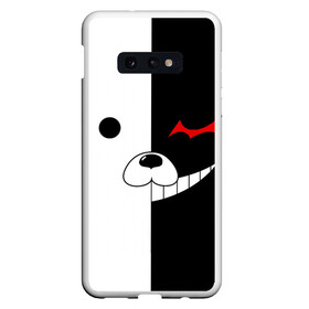 Чехол для Samsung S10E с принтом Monokuma в Санкт-Петербурге, Силикон | Область печати: задняя сторона чехла, без боковых панелей | anime | character | dangan ronpa | kawai | manga | аниме | анимэ | глаз | данганронпа | двухцветная | директор | злодей | из | изображение | кавай | крутой | лицо | манга | медведь | милый | мишка | на груди | необычный | нос