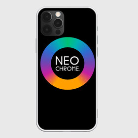 Чехол для iPhone 12 Pro Max с принтом NEO CHROME в Санкт-Петербурге, Силикон |  | контрастный | металл | радуга | радужный | цветной | яркий