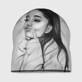 Шапка 3D с принтом Ariana Grande (Ариана Гранде) в Санкт-Петербурге, 100% полиэстер | универсальный размер, печать по всей поверхности изделия | ariana grande | актриса | американская певица | ариана | ариана гранде | гранде | девушка | музыка | певица | песни | продюсер