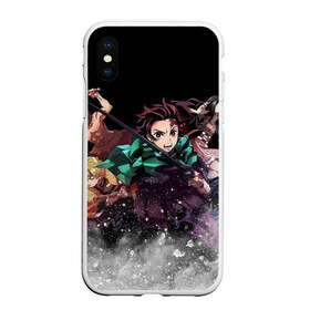 Чехол для iPhone XS Max матовый с принтом KIMETSU NO YAIBA в Санкт-Петербурге, Силикон | Область печати: задняя сторона чехла, без боковых панелей | Тематика изображения на принте: demon slayer | demon slayer: kimetsu no yaiba | kimetsu | kimetsu no yaiba | nezuko | slayer | tanjiro | клинок рассекающий демонов | незуко | танджиро | шинобу кочо