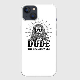 Чехол для iPhone 13 с принтом The Big Lebowski в Санкт-Петербурге,  |  | criminal | dude | gangster | the big lebowski | the jesus rolls | большой лебовски | броски хесуса | гангстер | криминал | фильм | чувак