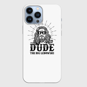 Чехол для iPhone 13 Pro Max с принтом The Big Lebowski в Санкт-Петербурге,  |  | Тематика изображения на принте: criminal | dude | gangster | the big lebowski | the jesus rolls | большой лебовски | броски хесуса | гангстер | криминал | фильм | чувак